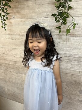 ロカット サロン(Roquat Salon) キッズプリンセスカット【立川/立川南/浴衣/早朝】
