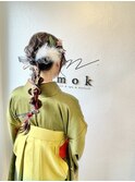 卒業式ヘアセット