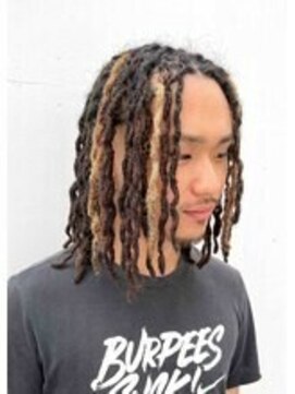 ラブ ロック Love' Lock ドレッドのスパイラルパーマ・成人式、成人式ヘア、ハイライト