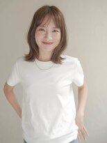 ムク 甲府(muku.)&nbsp;前髪/マチルダボブ/ピンクベージュインナー/グレージュ[甲府駅]