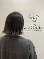 エルパティオ(EL PATIO) 切りっぱなしボブ