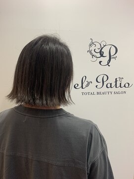 エルパティオ(EL PATIO) 切りっぱなしボブ