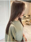 ブリーチなしダブルカラー*グレージュブラウン*美髪
