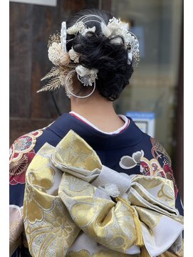 エム デ ヘアー オカダ セット＆着付け