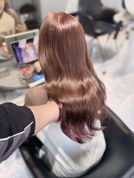 ルモ(Lumo) 【HIROMI指名】マロンベージュ/色落ちまで綺麗で可愛い秋冬色