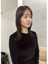 インビテーション(invitation) ライトバング オリーブベージュ