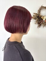 ジェムヘアスタジオ 湘南平塚南口店(Gem Hair Studio)&nbsp;グレープカラー×ボブ【Gem 神原】
