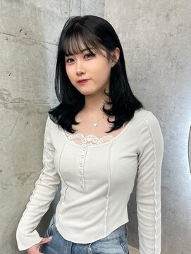 アロ 大阪梅田(alo) 【momoa】透明感グレーカラー