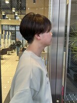 ザザ ZA/ZA 茗荷谷&nbsp;韓国風流れるパーマ/2wayバング