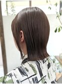 【黄色くなるのが嫌なら...】ラベンダーベージュと切りっぱなし