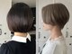 ハピネス 泊店(happiness)の写真/【四日市/泊】ショートカットボブカットのオーダー多数☆絶妙なカットで毎日のスタイリングをもっと楽に♪
