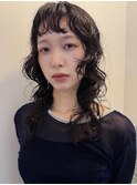 【心斎橋hen】ロングウルフパーマ