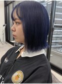 前髪カタログ/イメチェンスタイル／ウェーブパーマ/こなれミディ