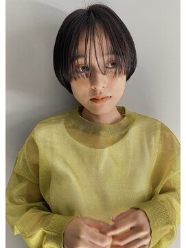 フォト 新宿(foto) ピンピンにならない縮毛矯正×ショート