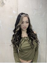 エデン 福岡店(EDeN) #ハイトーン#黒髪#シールエクステ#博多#美容室