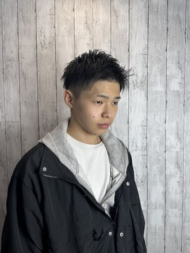 ビューティドレッセヤマノ 池袋パルコ(Beauty Dresse YAMANO) メンズツーブロックアップバング