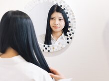 お家でのお手入れも考えたホームケア付きのメニュー。