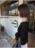 切りっぱなしボブ＊*