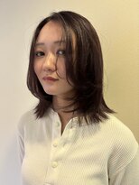 コルク バイ マグ 松本駅前(COLK by Mag) 冬カラー◎小顔レイヤーボブ×暖色カラー