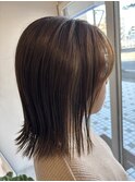 beige hair