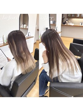 【アンブレラカラー】#シールエクステ #岡山 #倉敷