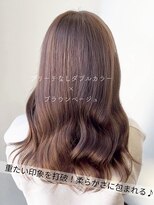 サラジュ 仁川店(SARAJU) 【ダブルカラー特化】今田担当 ブリーチなし×ブラウンベージュ