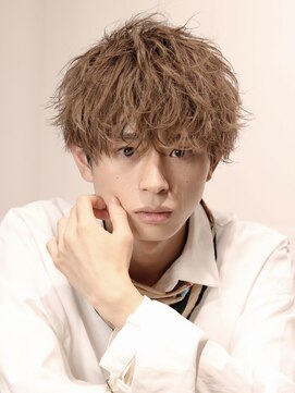 ルーシー 川越(LUCEY) ツイストスパイラルパーマ波巻きパーマシャドウパーマメンズ