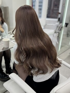 リヴ オオサカ(LIV OSAKA) ＊【ブリーチなしWカラー♪】オリーブベージュ＊