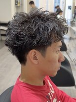 ビカムメンズヘアー 栄店(become men's hair)&nbsp;ルーズパーマルーズショートアクティブショート