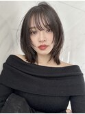 20代30代お洒落☆レイヤーカットハッシュカットボブ髪質改善ボブ