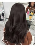 韓国スタイル/ナチュラルくびれヘア_くびれ巻き_透明感カラー