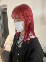  fit stand 千葉/ショートボブ/カット/パーマ/ダブルカラー/トリートメント/縮毛矯正&nbsp;イメチェン/ピンクベージュ/アンブレラカラー[千葉]