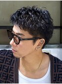 大人波巻きツイストスパイラルルーズショートアクティブショート