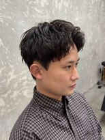 アイヘアー(Ay hair)&nbsp;ビジネスシーンにもピッタリな短髪パーマ