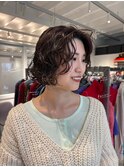 フレンチボブパーマ