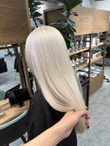 シールドヘアー 沖縄 新都心(C'LD Hair) ホワイトカラー/那覇美容室/新都心美容室