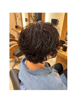 カロル 川口(Calor)の写真/ショートカットが得意なサロンでパーマをかけて、理想の大人可愛いスタイルへ♪