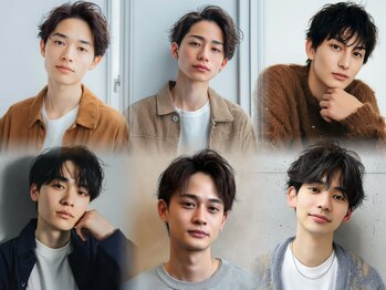 ウーラバイウェルズ 大和八木(U-ra by wells)の写真/【大人の男を多彩に演出】カジュアルからビジネスまでお任せ☆ニュアンスパーマ/マッシュスタイル/フェード