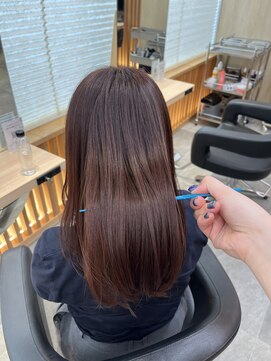 リファインド(REFINED) 髪質改善極プラスほんのりピンクカラーでツヤツヤに