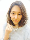 【morio 池袋】大人フェミニン×ラウンドボブ