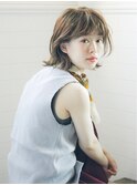 『December』顔まわりにポイントを☆レイヤーボブ