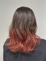 アイビー ジュール(IVY joure)&nbsp;グラデレッドカラー:Suzu《京橋 パーソナルカラー》