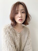 ジエクト ヴィシア(The Ect VIXIA)&nbsp;くびれボブ×透明感ベージュカラー×20代30代40代おすすめ