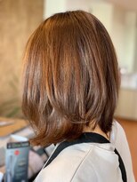 アークスヘアー&nbsp;大人かわいい☆無造作カール♪くひし形びれミディ