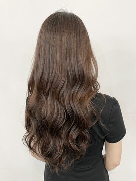ルヴェルヘアー(Revel hair) 白髪染めで見せる☆スモーキーベージュ