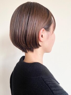 トップヘアーラウンジ 知立(TOP HAIR Lounge) ツヤ感！カジュアルショート/ニュアンスカラー/グレーベージュ