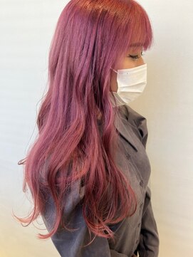 バズ(BUZZ) さらつや発色★ラズベリーピンク【鈴木 千裕】