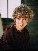 外ハネボブアッシュブラウン毛先パーマ[八王子,八王子駅,八王子]