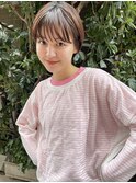 ナチュラルショートボブ