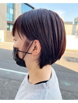 ペアツリー(Pear tree) 大人可愛い　ショートボブ　丸みショート◎